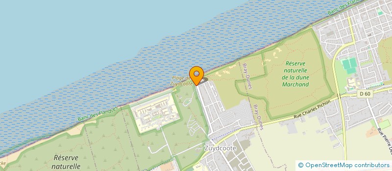 localisation de l'entreprise MAES-SAINTMAXIN  ZUYDCOOTE