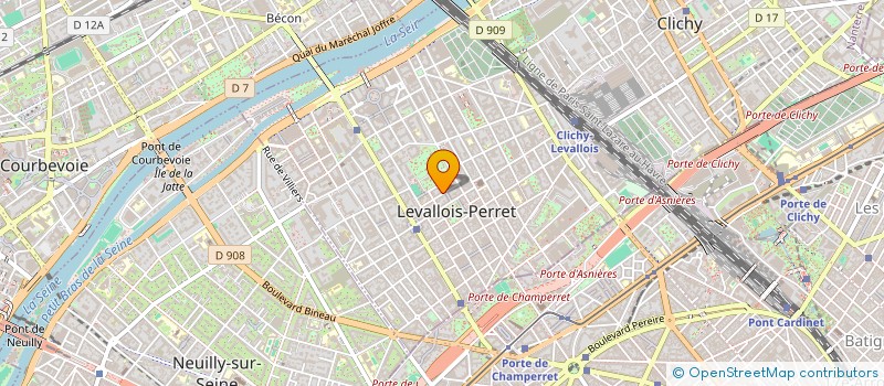 localisation de l'entreprise MAESA BC SAS à NEUILLY-SUR-SEINE