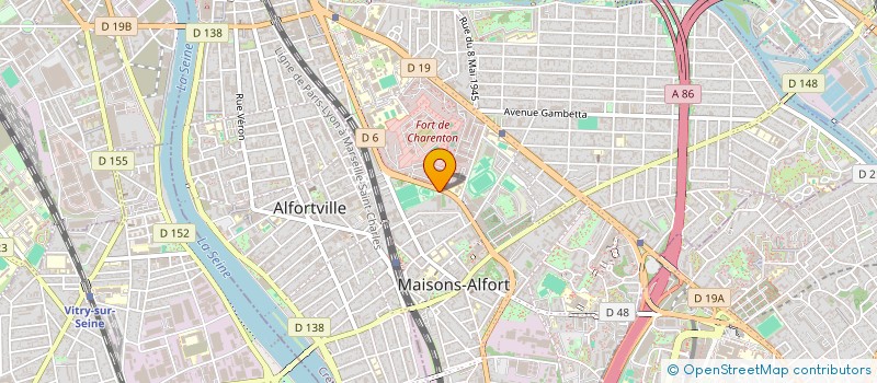 localisation de l'entreprise MAESA DES NATIONS à MAISONS-ALFORT