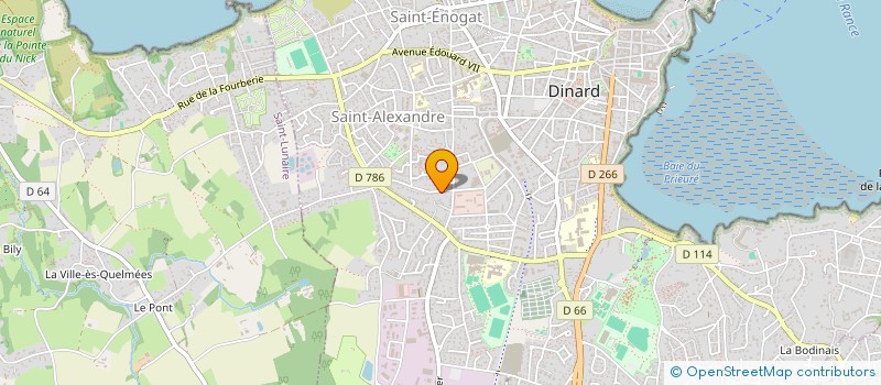 localisation de l'entreprise MAESCI  DINARD