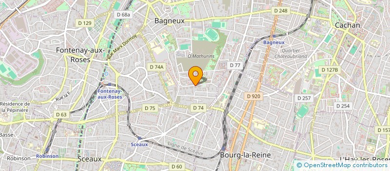 localisation de l'entreprise MAESHA à BAGNEUX