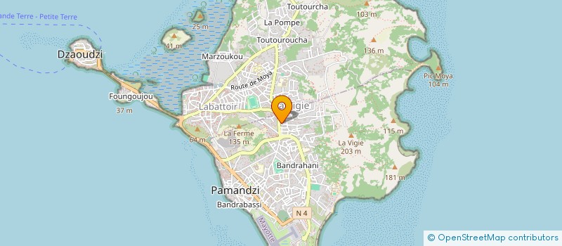 localisation de l'entreprise MAESHA YA MESSO YA MAORE à PAMANDZI