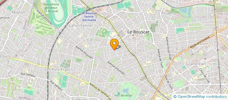 localisation de l'entreprise MAESK  LE BOUSCAT