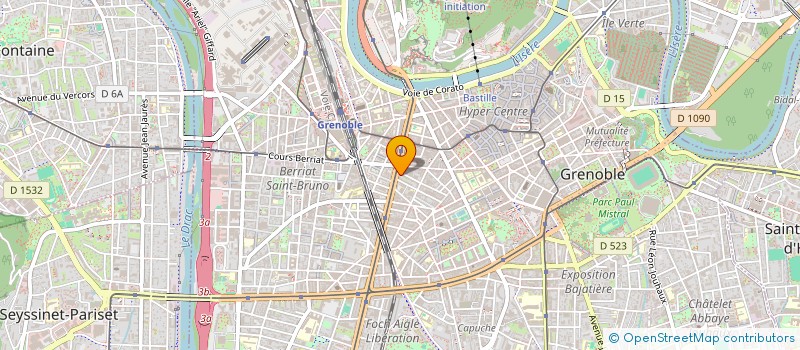 localisation de l'entreprise MAESSIA à GRENOBLE