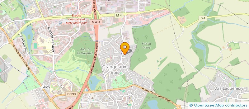 localisation de l'entreprise MAESTA  METZ