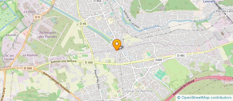 localisation de l'entreprise MAESTRACCI à GIGNAC-LA-NERTHE
