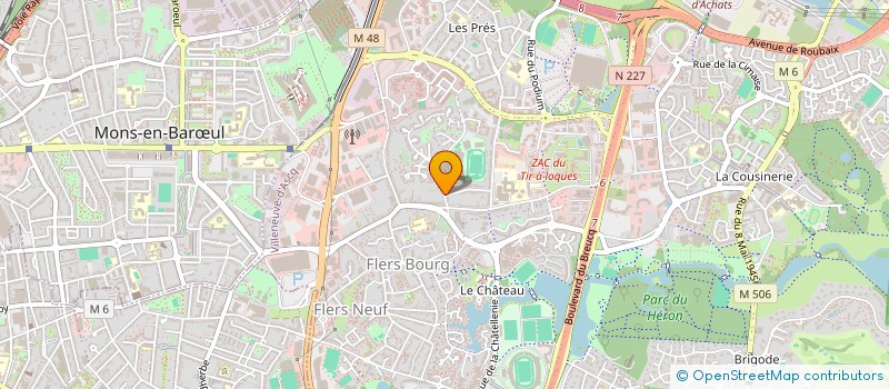 localisation de l'entreprise MAESTRIA à VILLENEUVE-D'ASCQ