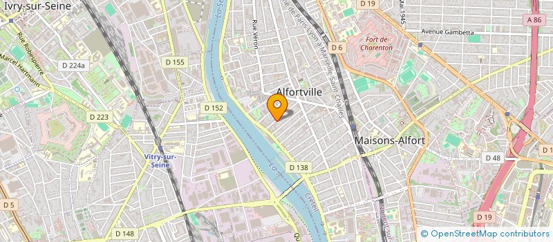 localisation de l'entreprise MAESTRIA (ASSOCIATION DES ELEVES ADULTES ET PARENTS D'ELEVES DE L'ECOLE DE MUSIQUE AGREEE D'ALFORTVILLE) à ALFORTVILLE