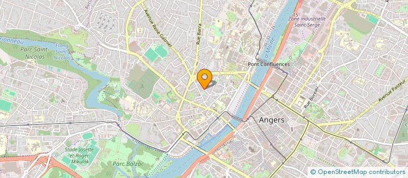 localisation de l'entreprise MAESTRIA BTP à ANGERS
