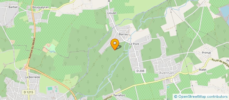 localisation de l'entreprise MAESTRIMMO  CASTELNAU-DE-MEDOC