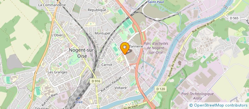 localisation de l'entreprise MAESTRO  NOGENT-SUR-OISE