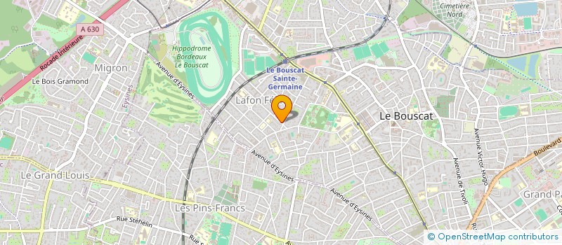 localisation de l'entreprise MAESTRO  LE BOUSCAT