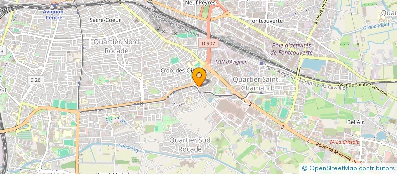 localisation de l'entreprise MAESTRO  AVIGNON