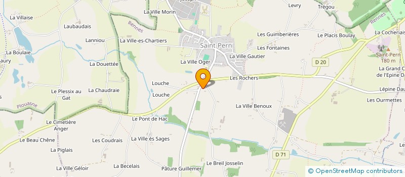 localisation de l'entreprise MAESTRO  SAINT-PERN