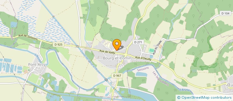 localisation de l'entreprise MAESTRO  BOURG-ET-COMIN