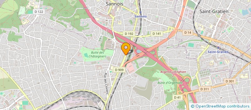 localisation de l'entreprise MAESTRO  ARGENTEUIL