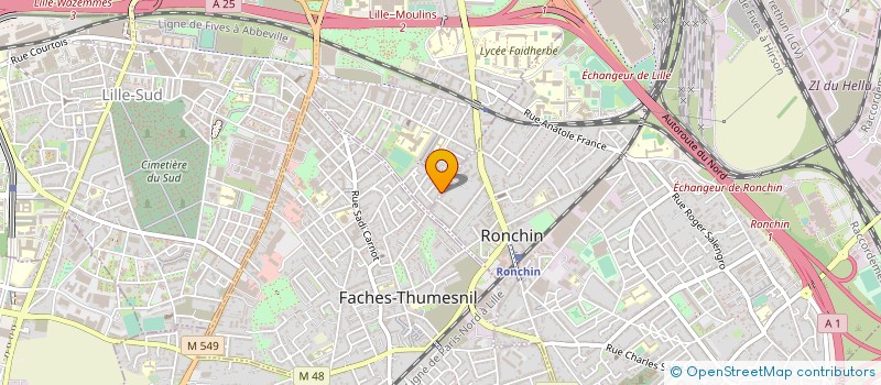localisation de l'entreprise MAESTRO LASAGNE à LILLE