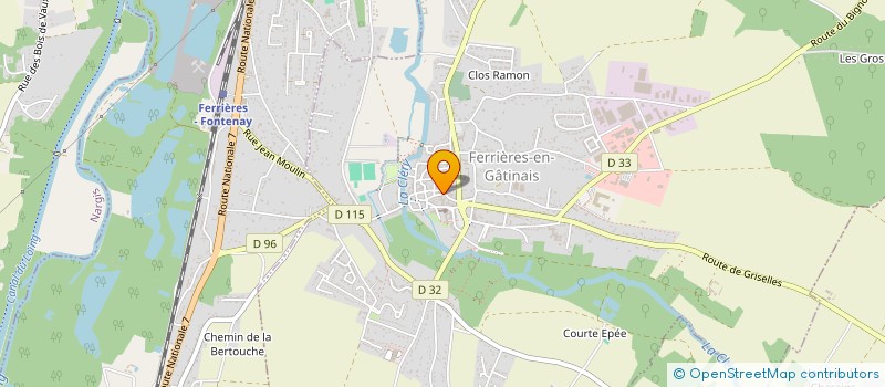 localisation de l'entreprise MAESTRO ONE à FERRIERES-EN-GATINAIS