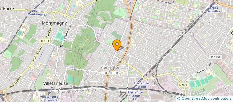 localisation de l'entreprise MAESTRO PIZZA à PIERREFITTE-SUR-SEINE