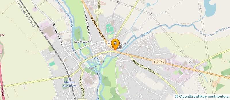 localisation de l'entreprise MAESTRO PIZZA  MEHUN-SUR-YEVRE