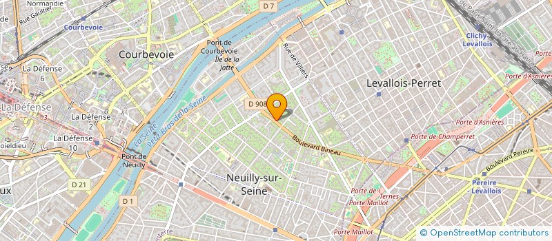 localisation de l'entreprise MAESTRO POLIS à NEUILLY-SUR-SEINE