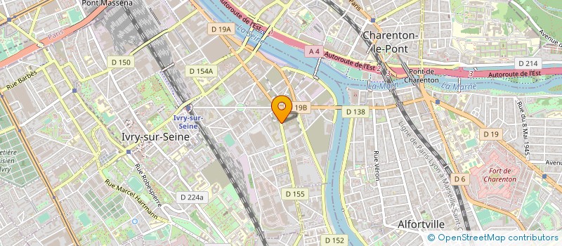 localisation de l'entreprise MAESTROOO à IVRY-SUR-SEINE