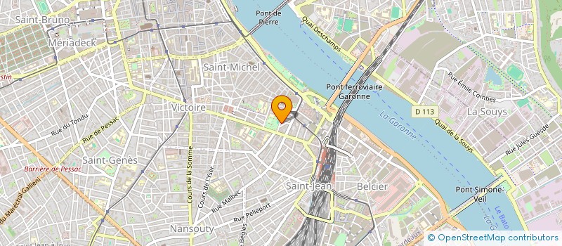 localisation de l'entreprise MAESTROS PRODUCTION  BORDEAUX