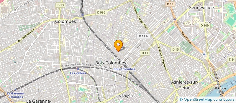 localisation de l'entreprise MAESTRU à BOIS-COLOMBES