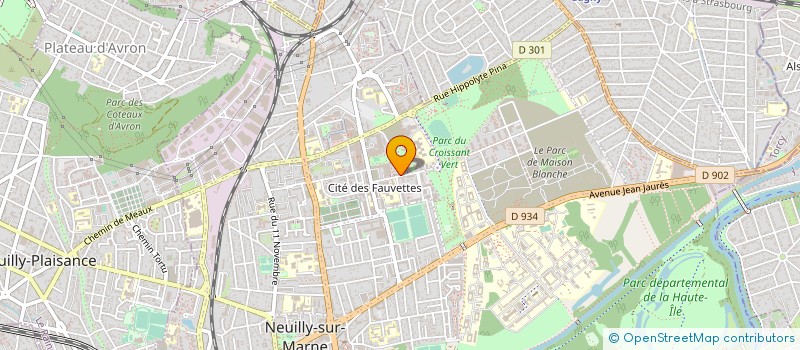 localisation de l'entreprise MAESYS à NEUILLY-SUR-MARNE