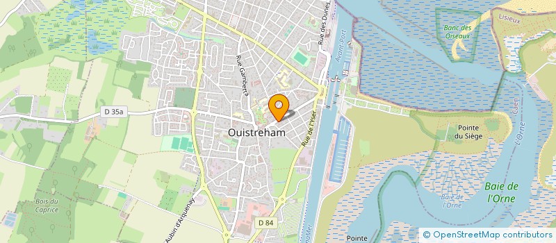 localisation de l'entreprise MAETAN  OUISTREHAM