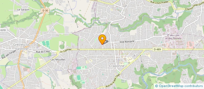 localisation de l'entreprise MAETANO  CRAPONNE