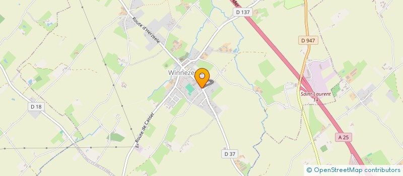 localisation de l'entreprise MAETIMMO à OUDEZEELE