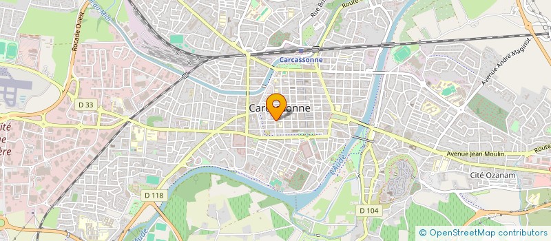 localisation de l'entreprise MAETIS à CARCASSONNE