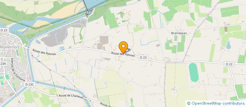 localisation de l'entreprise MAETMA  MALLEMORT