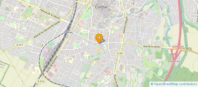 localisation de l'entreprise MAETVA  COLMAR