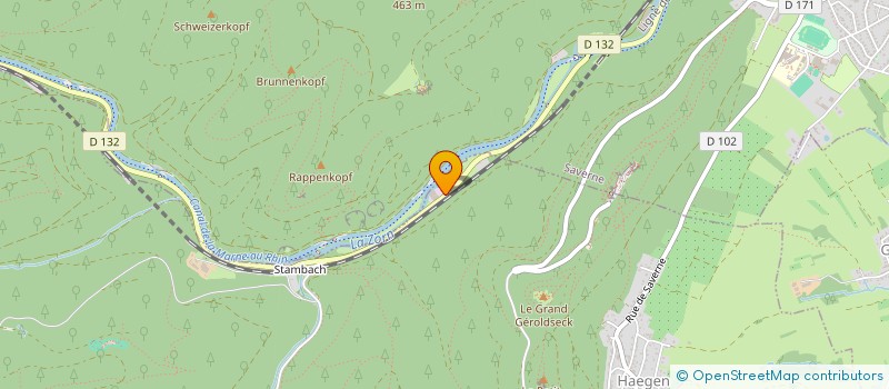 localisation de l'entreprise MAETZ SLF  HAEGEN