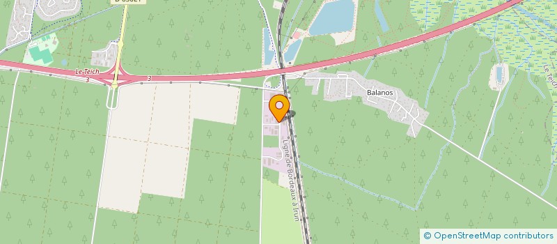 localisation de l'entreprise MAEV  LE TEICH