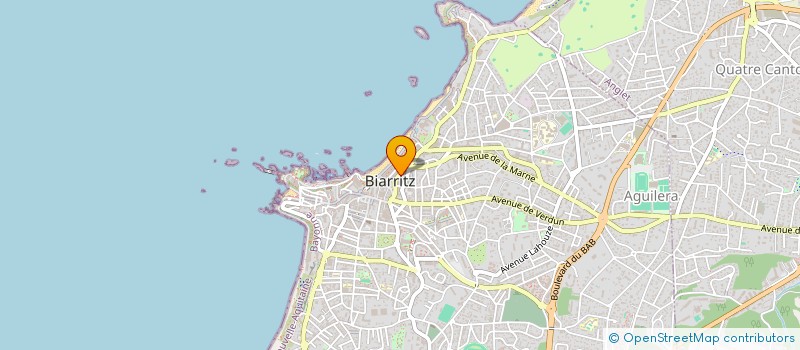 localisation de l'entreprise MAEVA à BIARRITZ