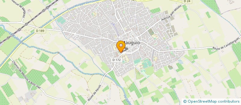 localisation de l'entreprise MAEVA  MAUGUIO