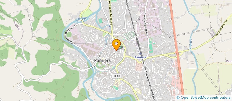 localisation de l'entreprise MAEVA à PAMIERS