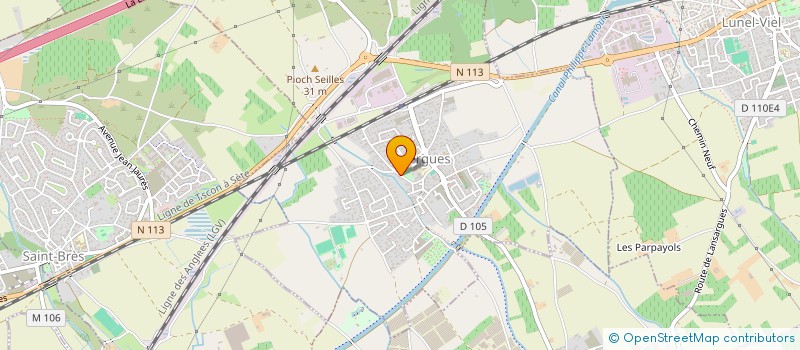 localisation de l'entreprise MAEVA  VALERGUES