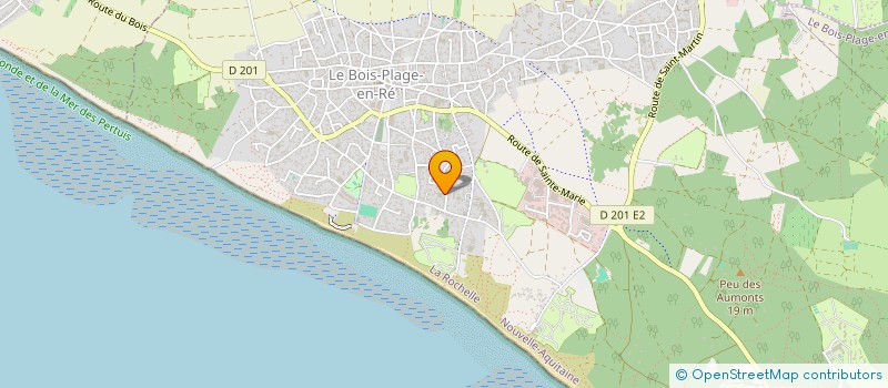 localisation de l'entreprise MAEVA  LE BOIS-PLAGE-EN-RE