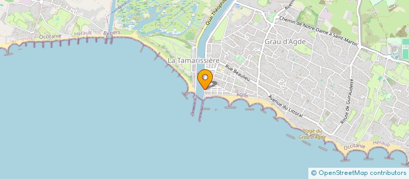 localisation de l'entreprise MAEVA  AGDE