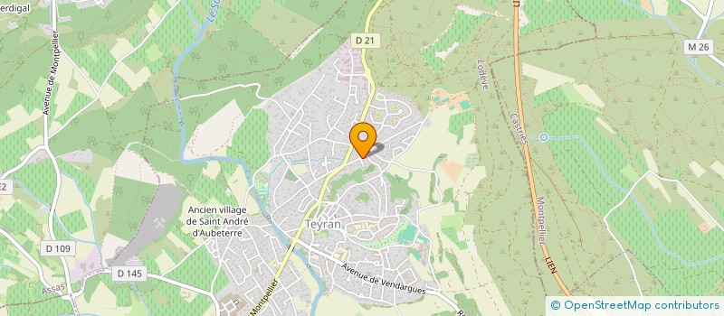 localisation de l'entreprise MAEVA  TEYRAN