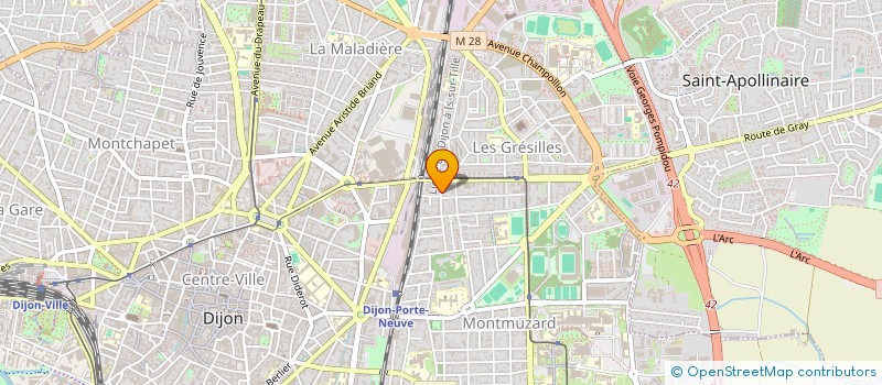 localisation de l'entreprise MAEVA  DIJON