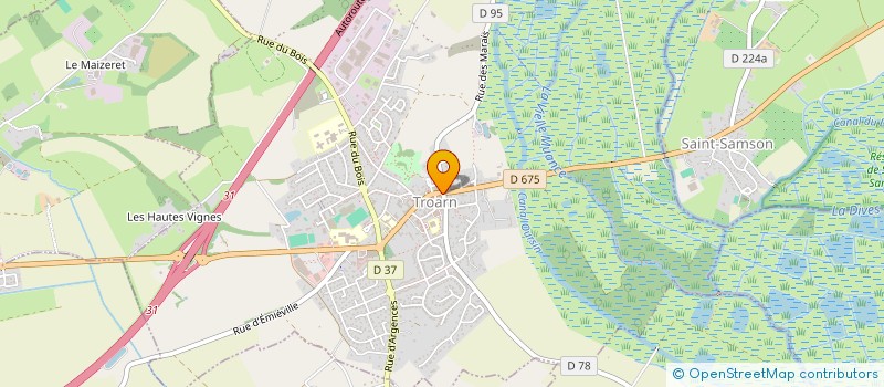 localisation de l'entreprise MAEVA à CAEN