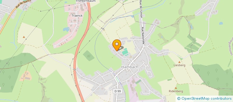 localisation de l'entreprise MAEVA  SARRALBE