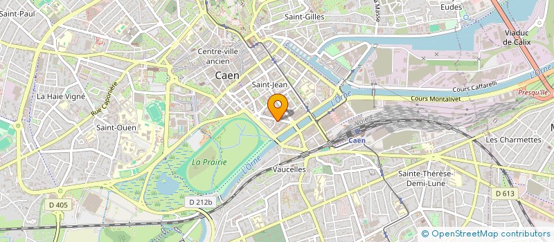 localisation de l'entreprise MAEVA à CAEN