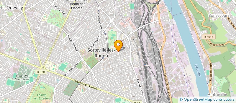 localisation de l'entreprise MAEVA  SOTTEVILLE-LES-ROUEN