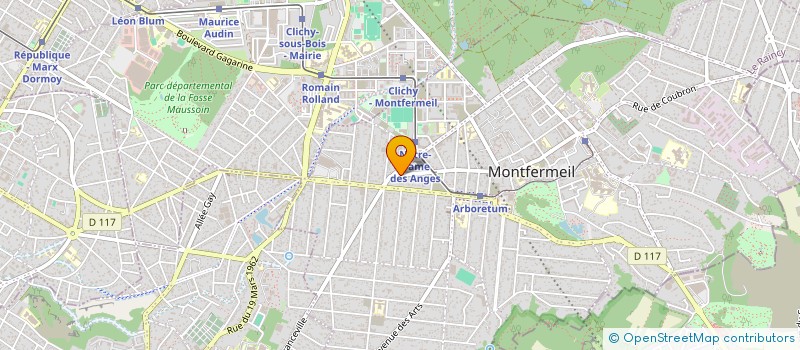 localisation de l'entreprise MAEVA AGENCEMENT à MONTFERMEIL